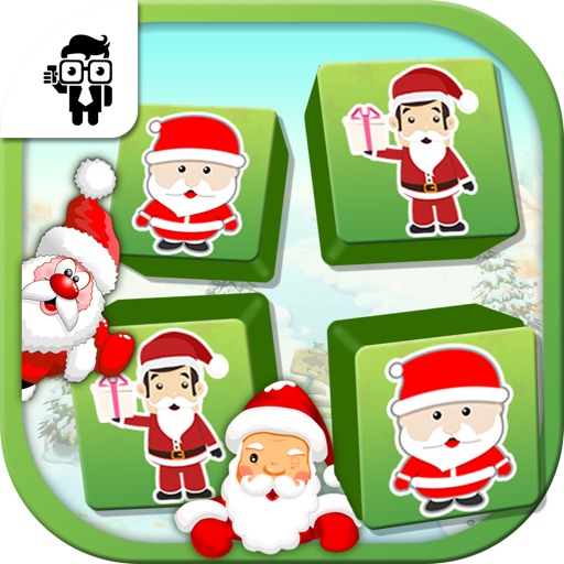 Match Santa Cards Kids Game iOS App