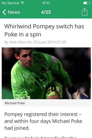 Portsmouth News Football App screenshot 3