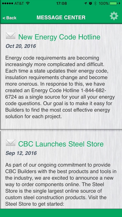 CBC Steel Buildings Toolbox