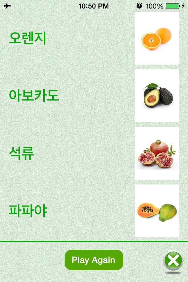 FlashCards Korean Lesson screenshot 4