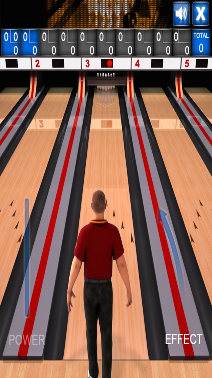 Throw The Ball Classic Bowling Game