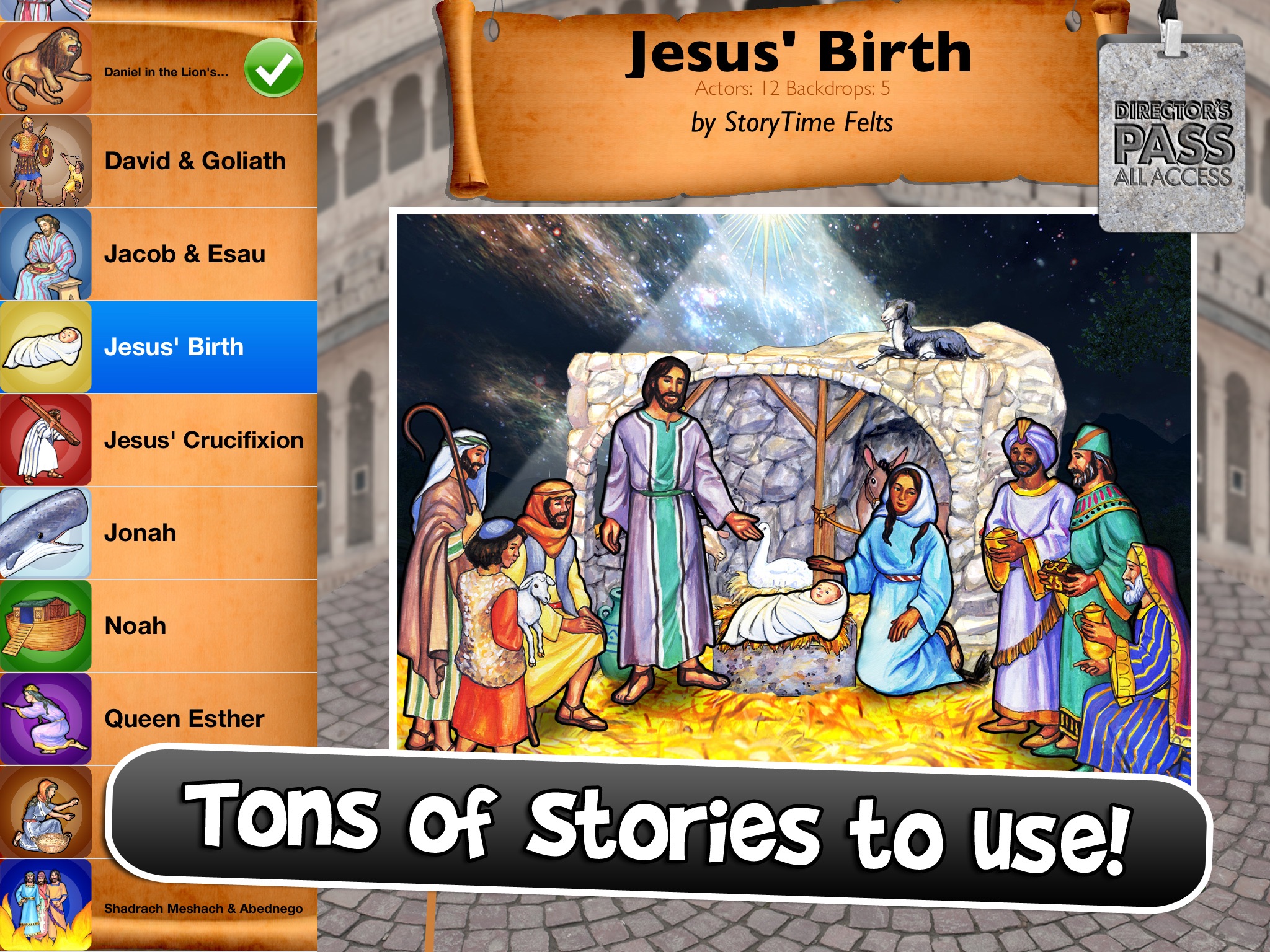 Bible Buddies HD Director's Pass screenshot 4