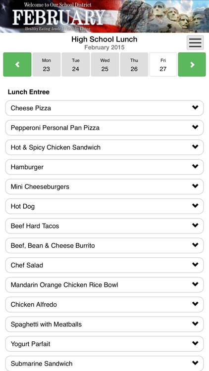My School Menus