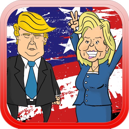 Mahjong Hillary Clinton vs Donald Trump Icon