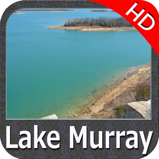Lake Murray South Carolina HD - GPS fishing chart