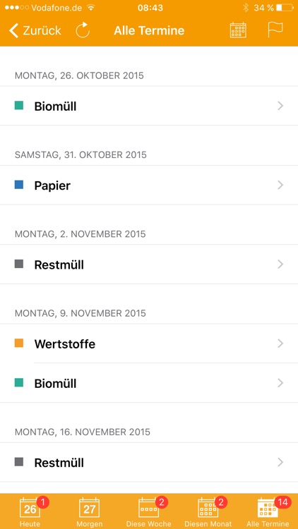 Abfall-App BB