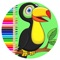 My Little Robin Bird is the best painting, coloring and drawing app for kids
