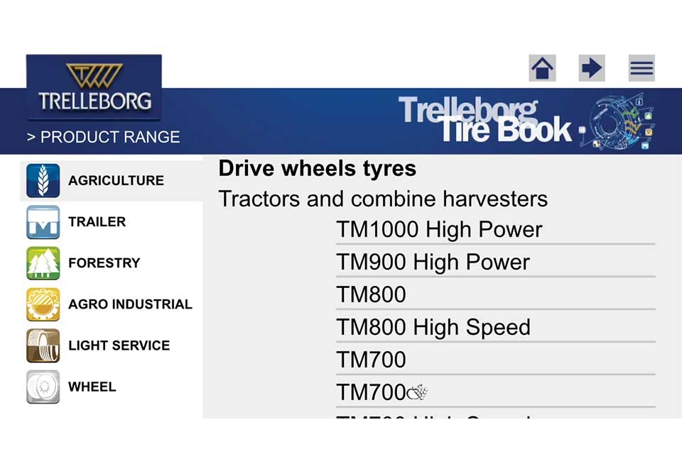 Trelleborg Tire Book screenshot 3