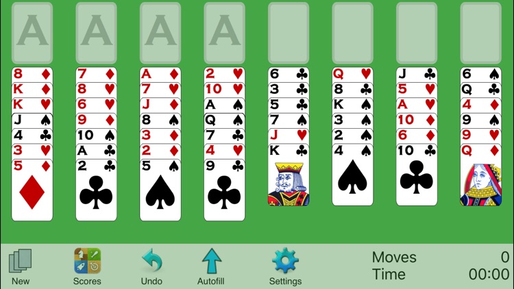 Classic Solitaire: Freecell Plus