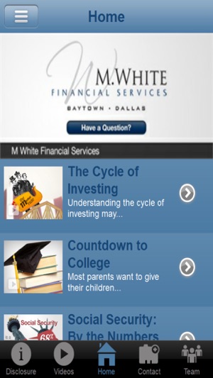 M. White Financial(圖2)-速報App