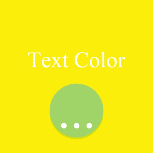 Text Color iOS App