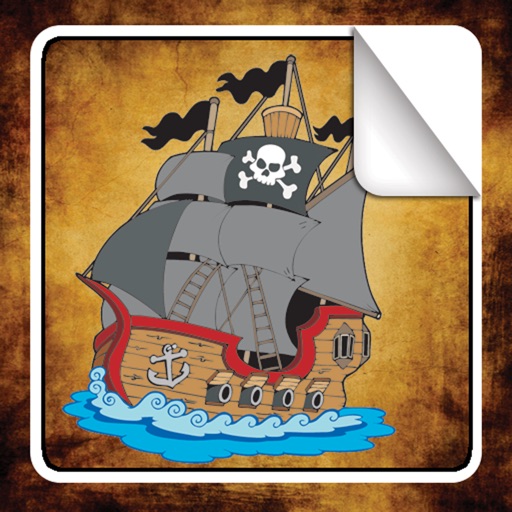 Pirate Sticker Book! Icon