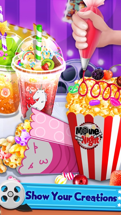 Movie Night Party! Food Games screenshot-3