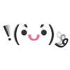 Animated Face Emoji(Kaomoji) Stickers