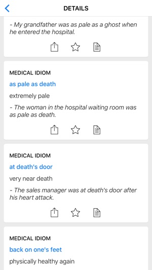 Food & Medical idioms(圖2)-速報App