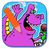 Draw Animal Sing Coloring Page Game For Kids