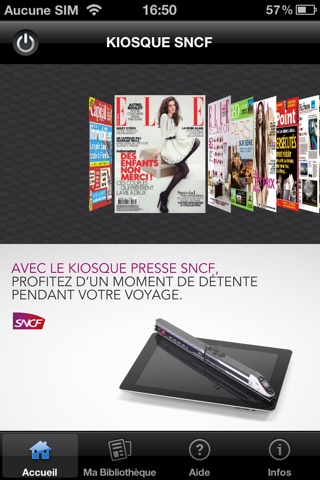 Kiosque Presse SNCF screenshot 4