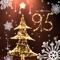 Enjoy an interactive 3D Christmas countdown scene with a lot of snowfall and a Christmas tree made of colorful lights