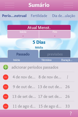 Period Diary Ovulation Tracker screenshot 4