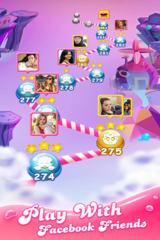 Charm Heroes King - 3 match  Candy Splash Mania screenshot 3