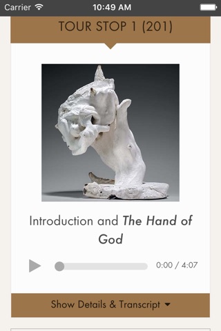 Rodin: The Evolution of a Genius Audio Tour screenshot 4