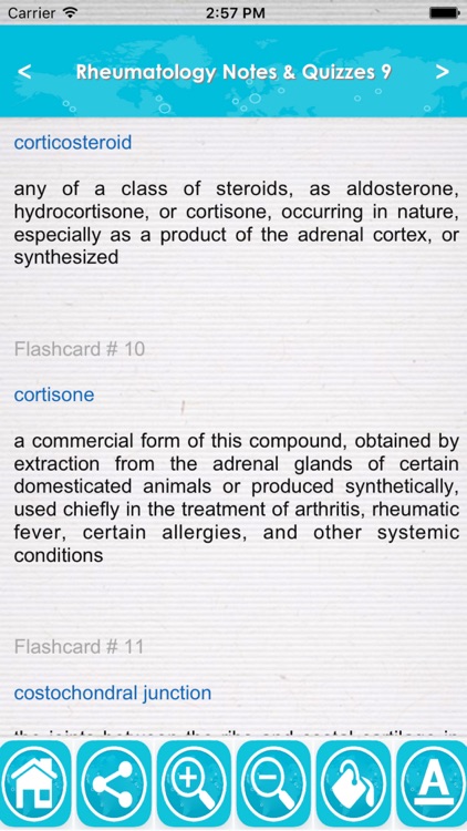 Rheumatology Exam Review App- 6200 Terms & Quizzes