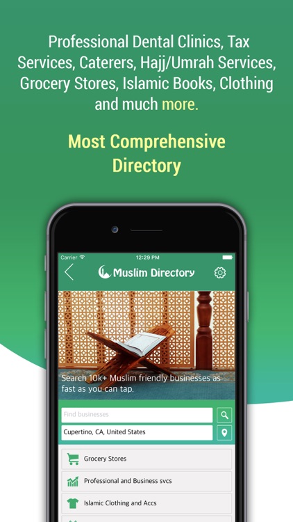 Muslim Directory: Azan Times, Mosque, Zabiha Halal screenshot-4