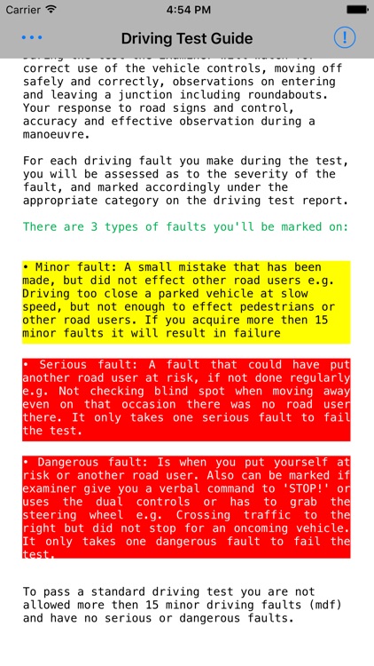 Driving Test Guide by Akeeal Mohammed
