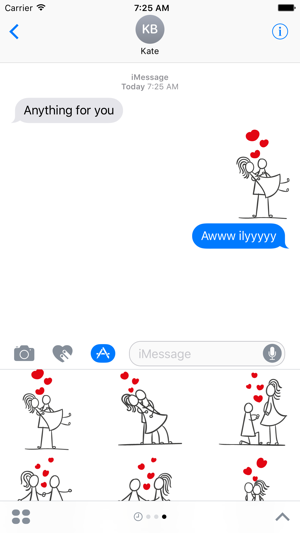 Romantic Couple Stickers(圖2)-速報App