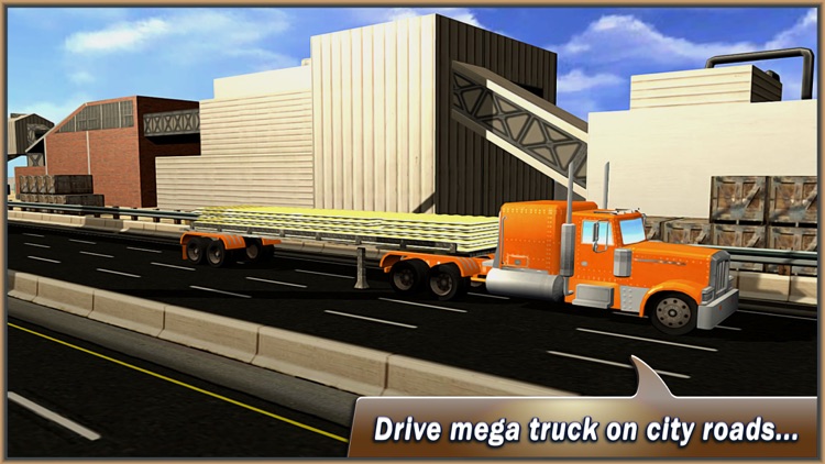 Wheat Bags Transporter Truck – Driving Simulator