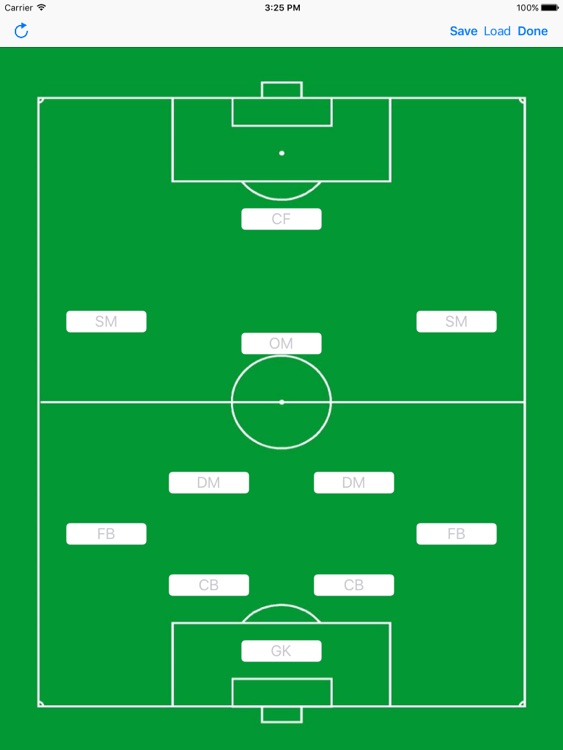 Soccer Formation Light screenshot-0