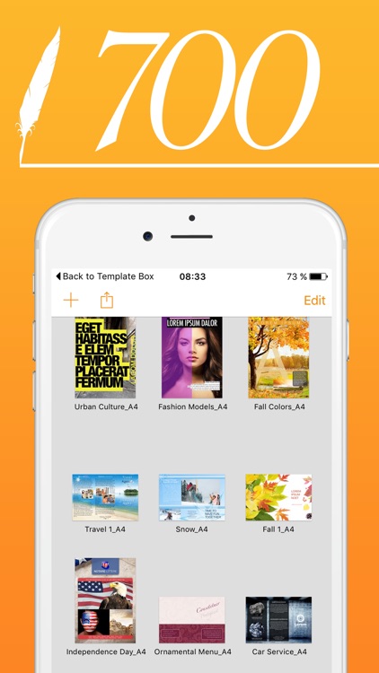 Templates for Pages - Documents for iPad or iPhone screenshot-4