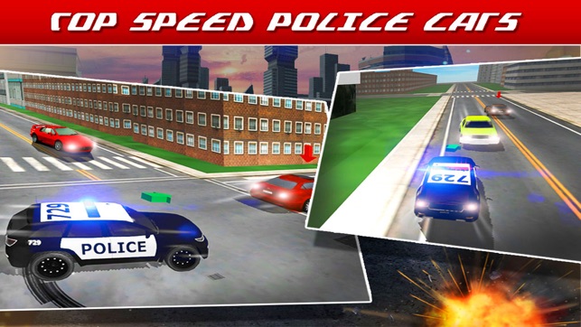 Police Car Driver - Criminal City(圖4)-速報App