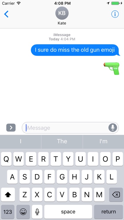 Original Gun Emoji