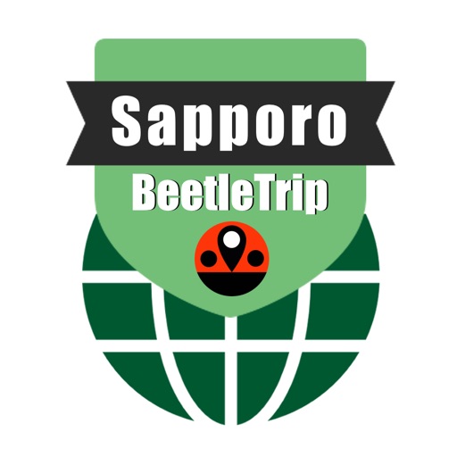 Sapporo travel guide and offline city map, Beetletrip Metro JR Train and Walks icon