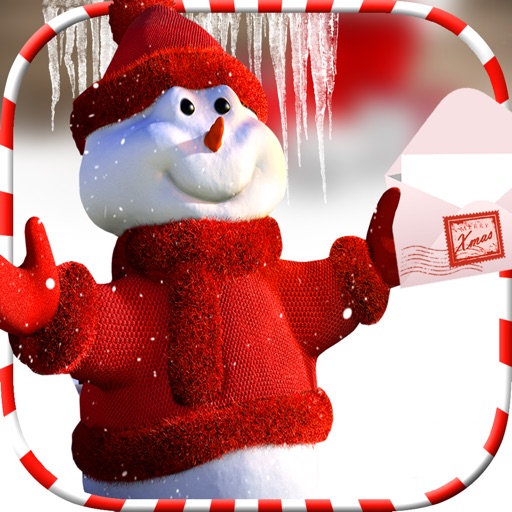 Xmas Greeting Card Maker With HD Christmas Designs Icon