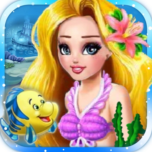 Mermaid Princess Salon-Girl Games Icon