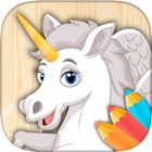 Unicorn & pegasus coloring pages Fantastic animals