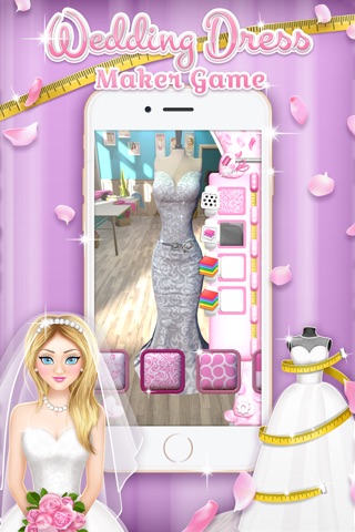 Wedding Dress Maker Game: Brides Fashion Studio screenshot 3
