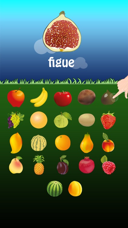 French Fruits Go for Kids screenshot-3