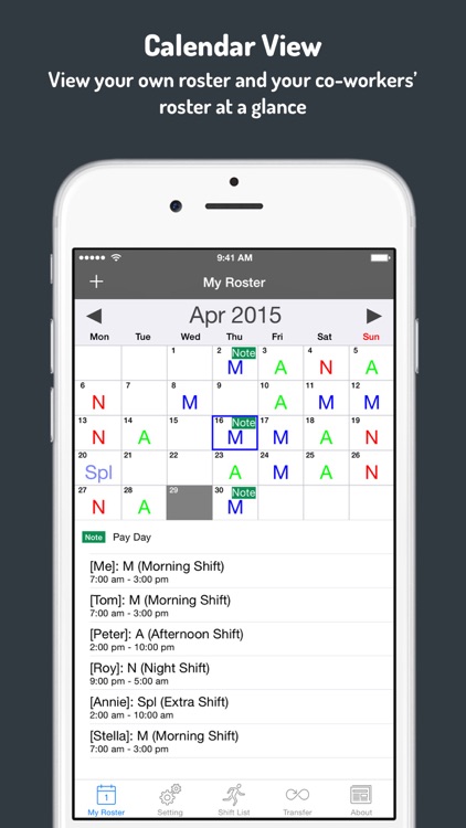 Simple Roster - Shift Planning screenshot-0
