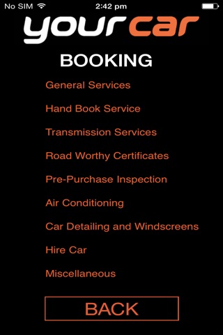 Your Car Pty Ltd App screenshot 4