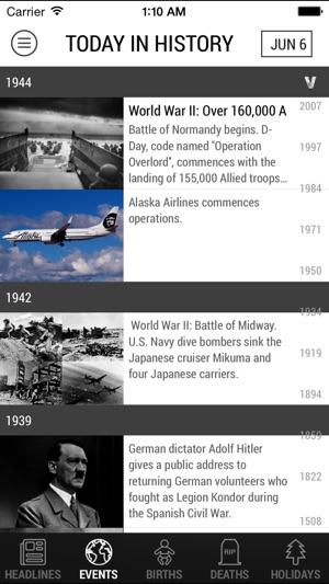 Today In History(圖2)-速報App