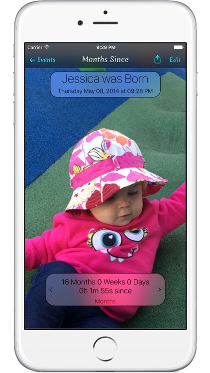 Countdown Days Since, Days Until