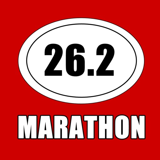 Marathon Triathlon Running Decal Stickers iOS App