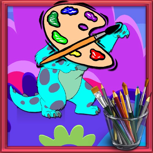 Color Games Sulley Monster Version iOS App