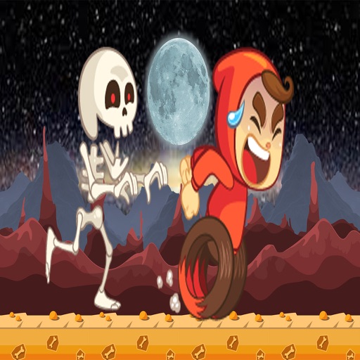 scary town & scary maze game free have scary laugh icon