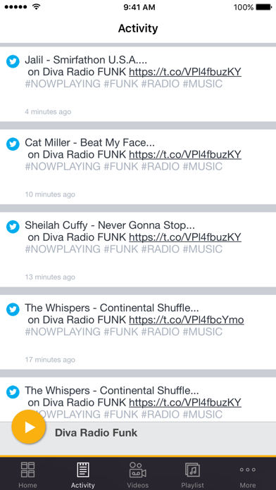 Diva Radio Funk screenshot 2