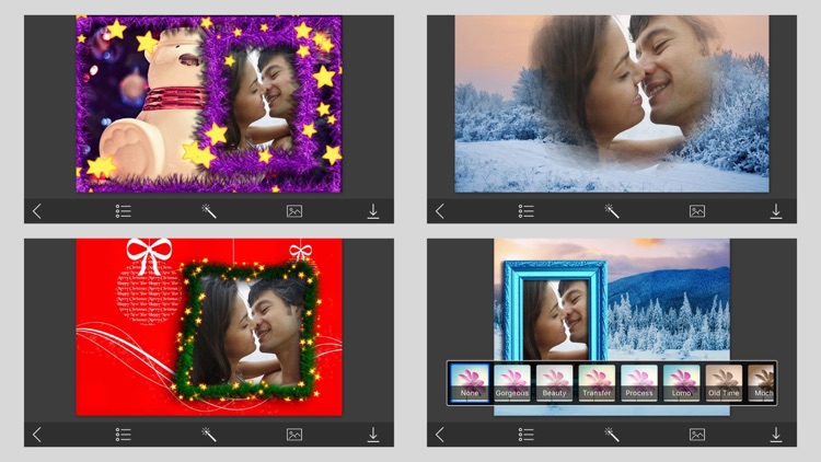 Holiday Christmas Photo Frames - Hd Frames Free