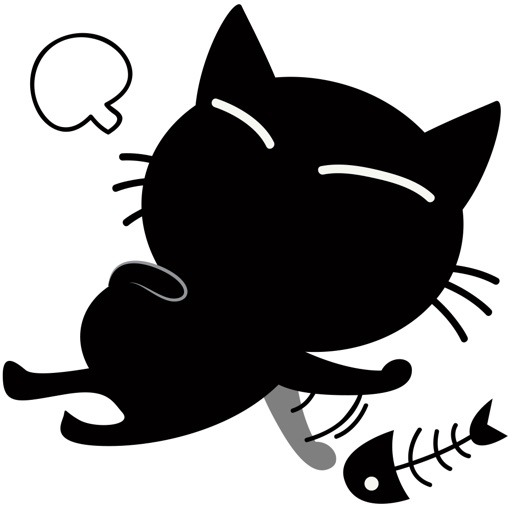 Sneaky Black Cat icon